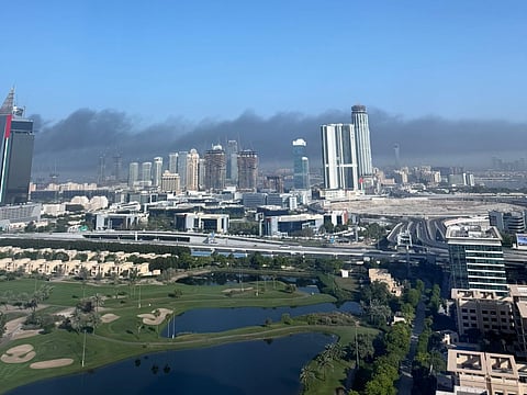 Dubai Marina fire breaks out at under-construction tower near Al Habtoor Grand, no injuries 