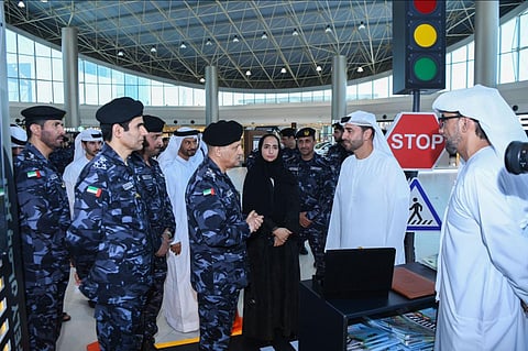 Brigadier Jamal Al Tair launches the ‘Cross Safely’ campaign in Ras Al Khaimah