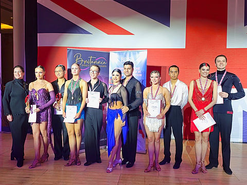 Indian Dancesport duo defy war jitters to dance their way to Britannia Cup Podium