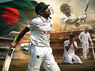 Bangladesh has a new king of captains: Shanto hits record 5th test century