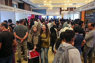 Edufair, featuring over 35 institutions from the UAE and abroad, is currently under way at H Hotel