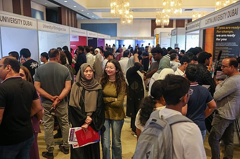 Edufair, featuring over 35 institutions from the UAE and abroad, is currently under way at H Hotel