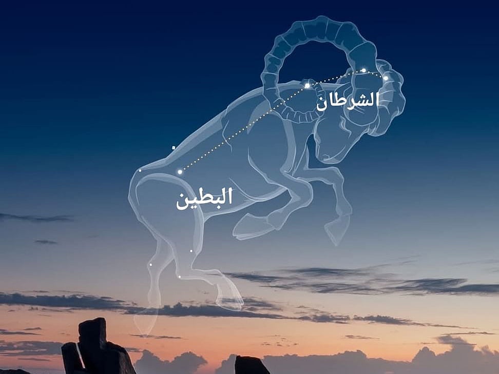 The appearance of Al Sharatain above the eastern horizon marks a seasonal turning point recognised for centuries by Arabs and agricultural communities. 