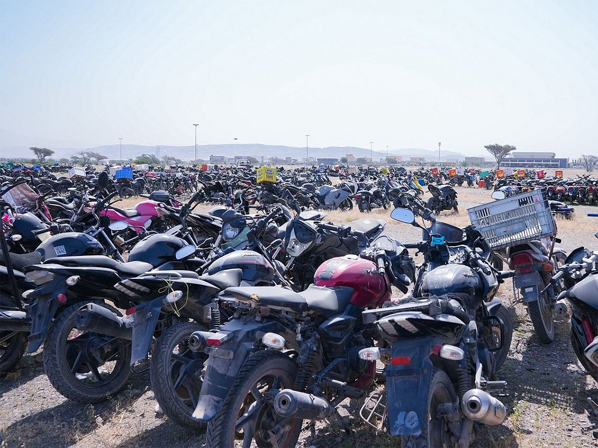 Ras Al Khaimah Police seize 170 motorcycles in safety crackdown