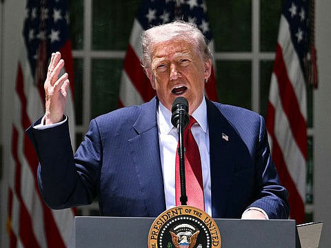 US President Donald Trump