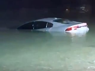 Sharjah heroes dive into sea to save trapped driver