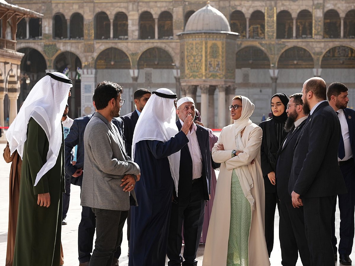 The UAE announcement of restoration of the Umayyad Mosque came during a visit by Noura bint Mohammed Al Kaabi, Minister of State, to the Umayyad Mosque in Damascus, Syria.