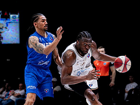 The match was set to be Dubai Basketball's homecoming after being forced to play away from the city 