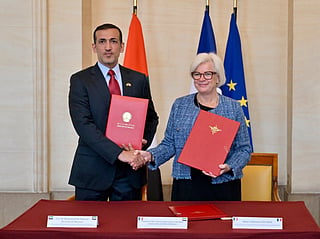 The two sides also witnessed the signing of the Defence Cooperation Agreement, which the ministry said reflects the depth of UAE-French relations. 