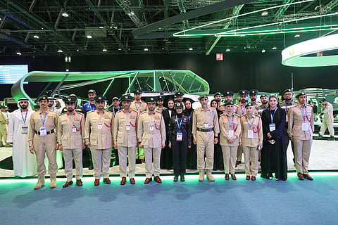 Dubai Police showcase AI patrols at ISNR 2026 in Abu Dhabi