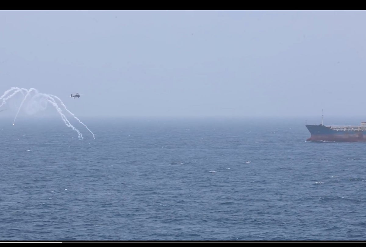 Analysts say a renewed tanker traffic may reflect growing optimism around backchannel diplomacy as US President Donald Trump suggested progress in talks with Tehran and hinted that the conflict could de-escalate and oil prices could go down “very quickly.” A screengrab shows US Central Command military operations to enforce the naval blockade on Iran, in place for nearly six weeks now.
