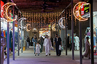 Families celebrating Eid in UAE