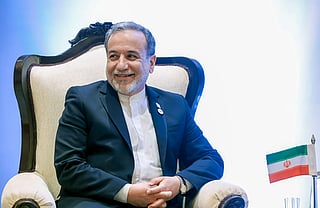 New Delhi: Iranian Foreign Minister Abbas Araghchi meets Russian Foreign Minister Sergey Lavrov (unseen) on the sidelines of the BRICS Foreign Ministers’ Meeting in New Delhi on Thursday, May 14, 2026. (Photo: IANS/X/@mfa_russia)