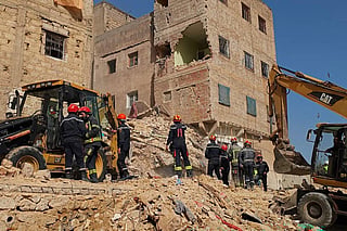 Six-storey building collapsed  in Morocco's Fez, leaving nine killed and six injured. Search continues for survivors through the rubble. 
