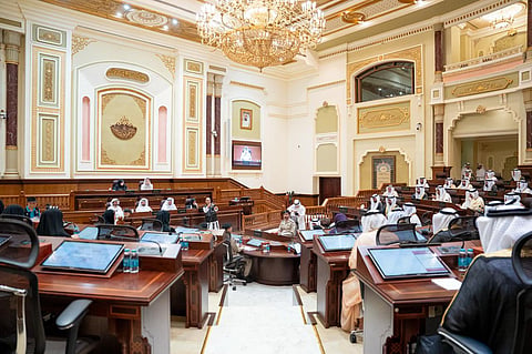 Sharjah Consultative Council during debate on new correctional reform law
