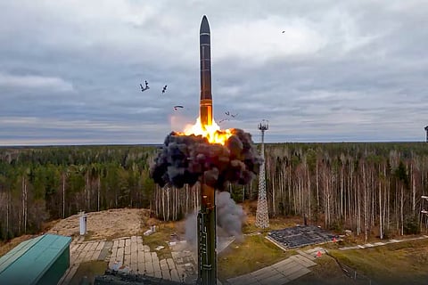 Russian President Vladimir Putin said the Dnipro strike was the first time the experimental missile has been used in combat. The Russian Defence Ministry said the missile was deployed in response to Ukrainian attacks on a school in the Luhansk region on Friday, in which 21 students were killed, and dozens were injured. Ukrainian authorities said the Oreshnik struck the city of Bila Tserkva near Kiev, marking the first time it was used to target the capital region.


