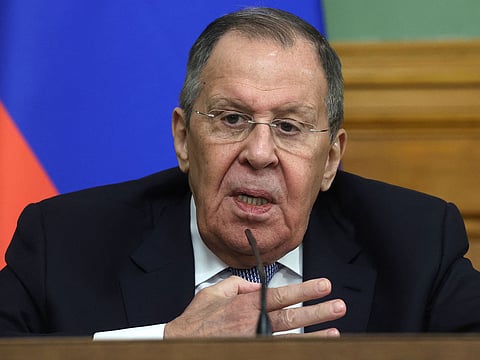 Russian Foreign Minister Sergei Lavrov
