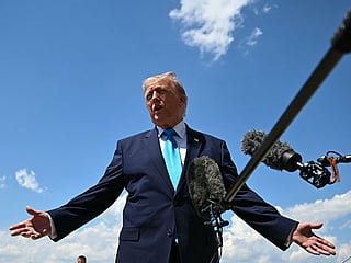 US President Donald Trump has said that a deal with Iran would either be “great and meaningful” or there would be “no deal.”