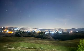 A scene in Sohmor in eastern Lebanon's Bekaa Valley. Sohmor sits in the western Bekaa, an area Israel has repeatedly targeted as a Hezbollah stronghold and weapons corridor.