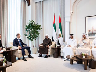 UAE President receives Russian First Deputy Prime Minister