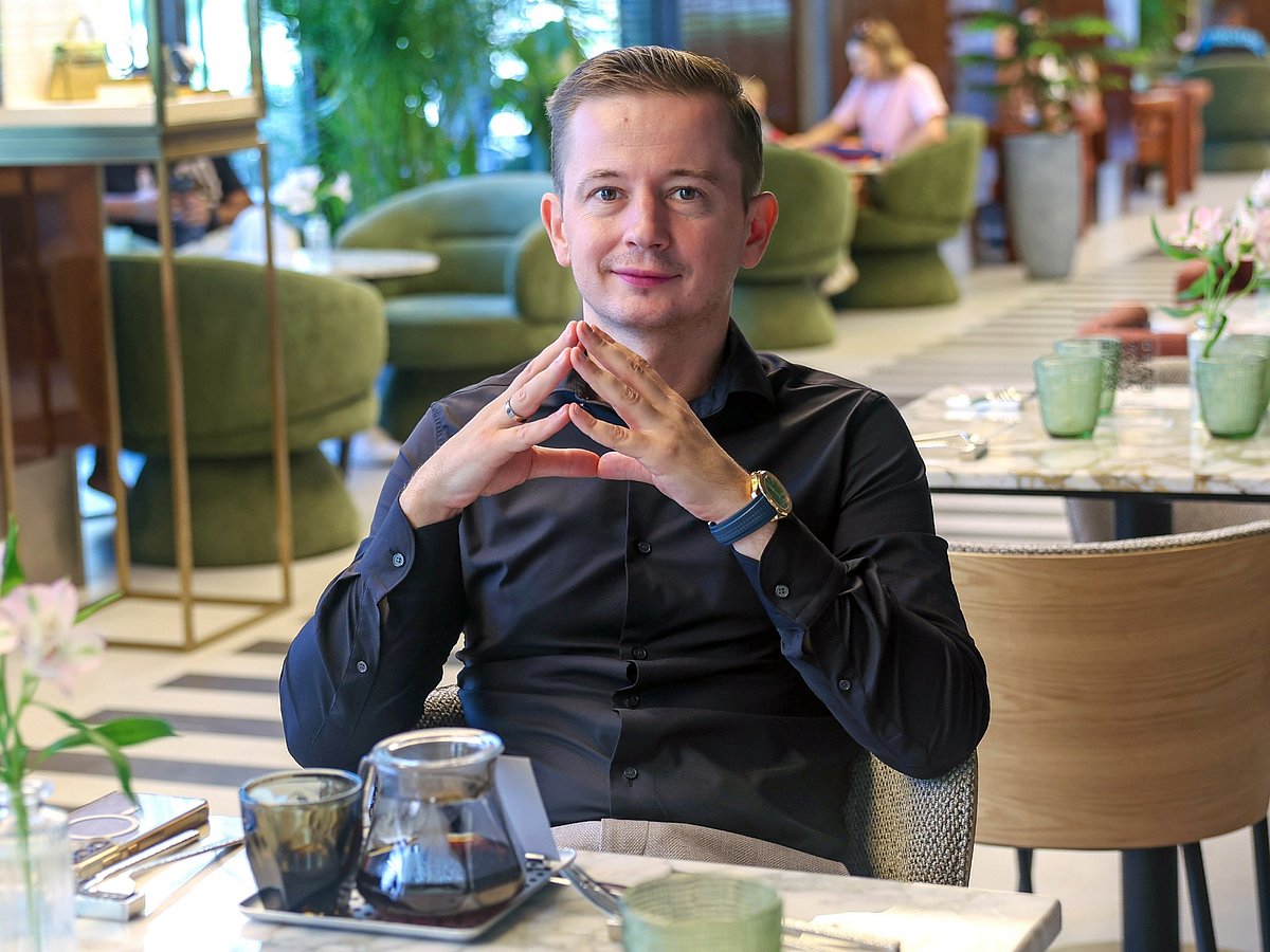 Dubai-based Ukrainian expat Ivan Kroshnyi