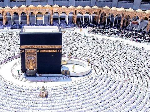 Pilgrims completed the main rites of Hajj, including standing at Arafat, spending the night in Muzdalifah and performing the stoning ritual in Mina.