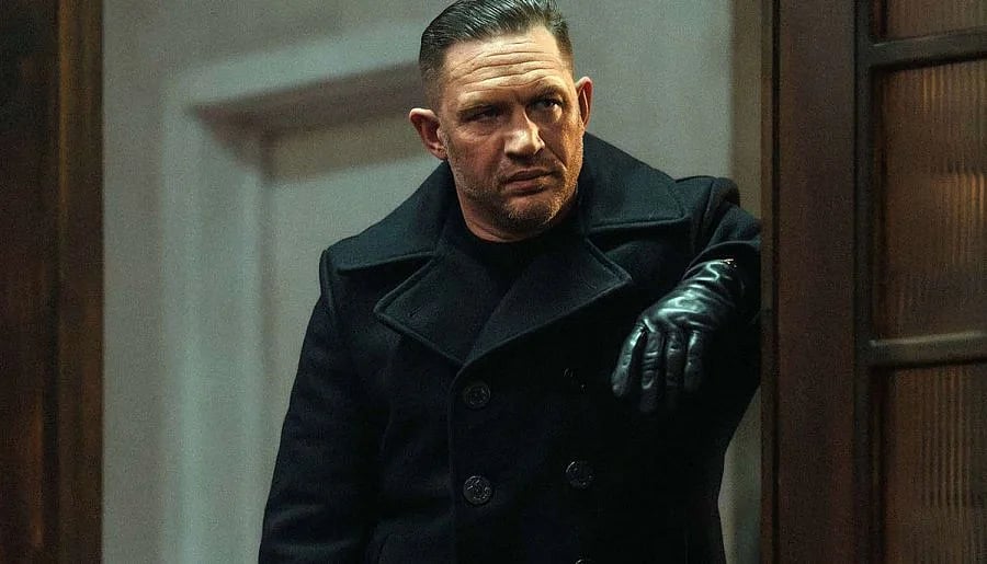 Hardy, who plays the fixer Harry Da Souza in the crime family saga, remains closely tied to the production.