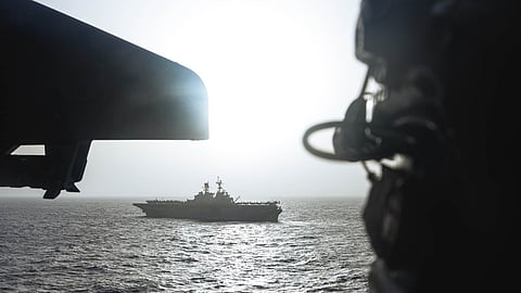 US blocks commercial vessel’s approach to Iranian port amid rising regional tensions