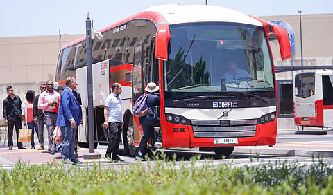 Public buses transported 1.73 million riders