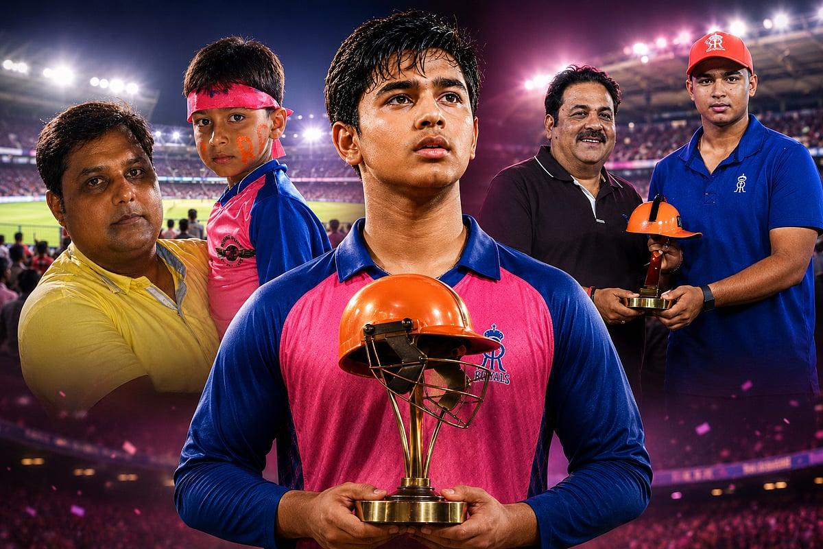 The boy who came to watch the match as a 6-year-old has conquered the IPL at the age of 15