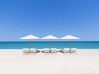 Just a short drive from Dubai, Saadiyat Beach feels like a tropical escape without leaving the UAE.