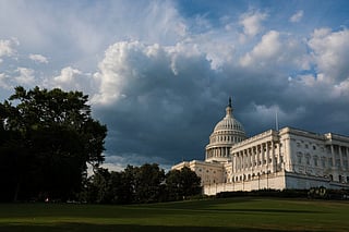A general view of the U.S. Capitol on June 01, 2026 in Washington, DC. 