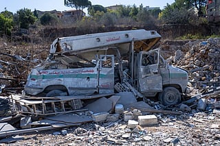 The World Health Organisation has verified ~190 attacks on healthcare in southern Lebanon: 128 healthcare workers were killed & 332 injured. Strikes in Tyre hospital on Monday have left patients without critical care, according to the agency.