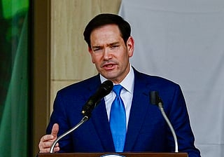 US Secretary of State Marco Rubio.