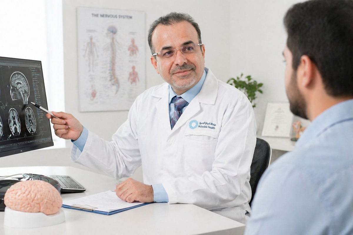 Dr. Mohammad Ghatali, Consultant Neurologist and Head of Neuroscience at Mubadala Health Dubai