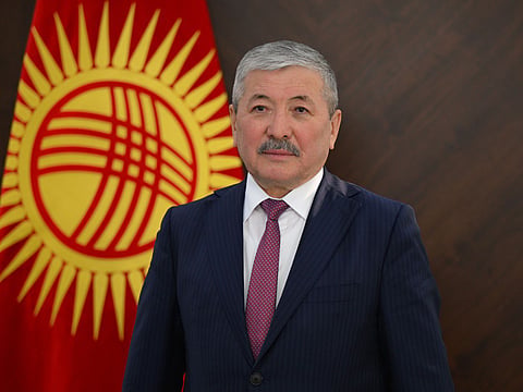 Adylbek Aleshovich Kasymaliev, Chairman of the Cabinet of Ministers, Kyrgyzstan