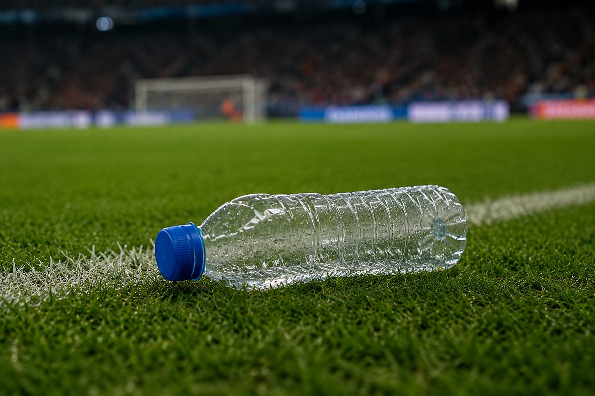 Fans are fuming as they can't carry plastic water bottles to the stadium. 