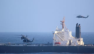 US forces board sanctioned tanker in Indian Ocean