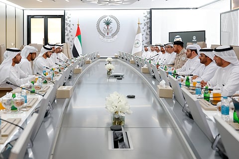 Sheikh Zayed bin Hamad Al Nahyan reviews Sharjah Police's anti-drug initiatives 