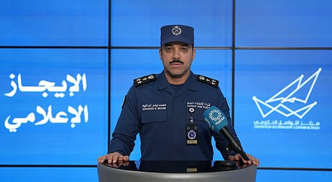Brigadier General Mohammed Al-Ghareeb, spokesperson for Kuwait’s General Fire Force, urges citizens and residents not to handle fires or suspected shrapnel objects and to report them immediately via the emergency hotline.
