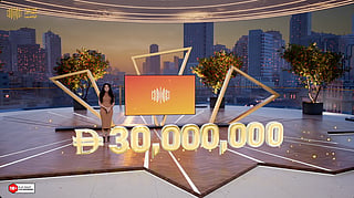 UAE Lottery show host Diala Makki during Lucky Day Draw No. 260606 
