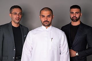 (From left) Serdar Gurbanov, Salman Bin Ali and Zain Wilkins