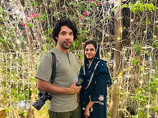 Shafid Erahim and Shahina Shafid