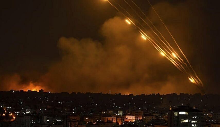 Iran pounds Israel with missiles, in response to attacks on Beirut.