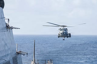 US fires on tanker breaching Iran port blockade