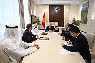 Kyrgyz Republic awards medal to UAE volunteer for humanitarian service 