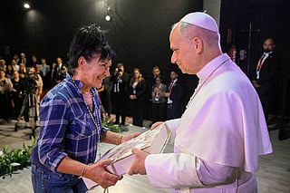 Pope Leo meets inmates in historic Spain visit