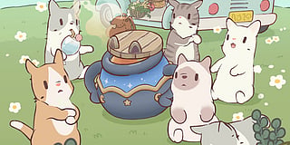Cats and Soup is an idle game in which you place different cats in a forest kitchen, watch them chop vegetables and stir pots, and gradually expand your operation by unlocking new recipes, stations and decorations.