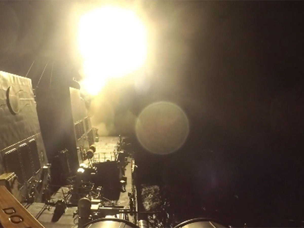 US Central Command (Centcom) said it had completed its second consecutive day of "self-defense strikes.