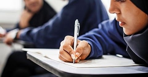A student's total score is derived from the marks achieved in Group A subjects, which are presented on the certificate in both numerical and letter-grade formats.